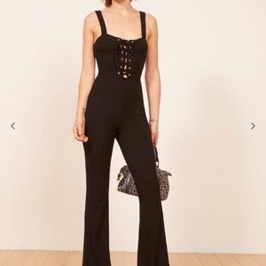 Chase Lace-up Jumpsuit *petite*
